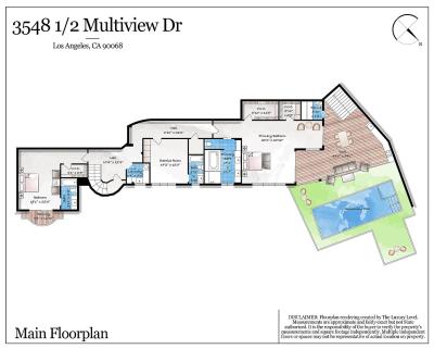 3548 1/2 Multiview Dr, Los Angeles, CA 90068