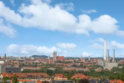Apartment with alpine view over the Isar floodplains Munich, BA, Germany