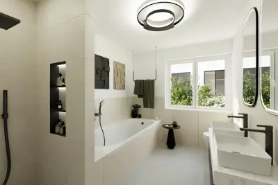 Spacious semi-detached house with large garden in Aubing Munich, BA, Germany