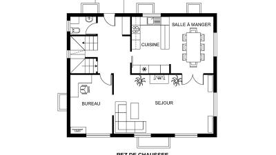 Commugny - detached villa in a green setting