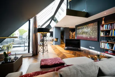 Modern penthouse in the Glockenbach district