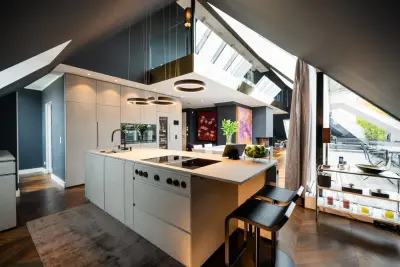 Modern penthouse in the Glockenbach district